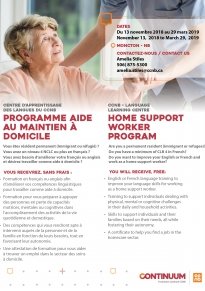 Aide au maintien à domicile program Aide au maintien à domicile program